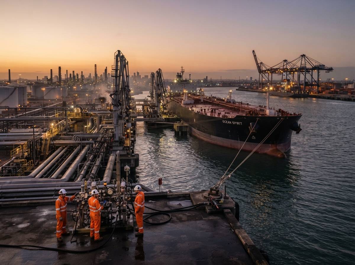 Chinese oil importers are rushing back to American crude as tensions near the Strait of Hormuz flare again, with USO climbing…