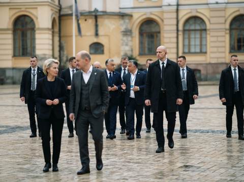 European Leaders Gather in Kyiv as Ukraine Seeks More Air Defense