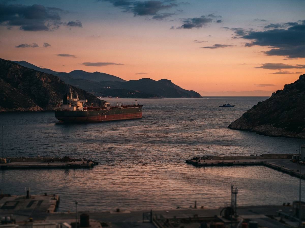 Oil prices surged as tanker traffic through the Strait of Hormuz hit a two month low, with a VLCC turning back under threat…