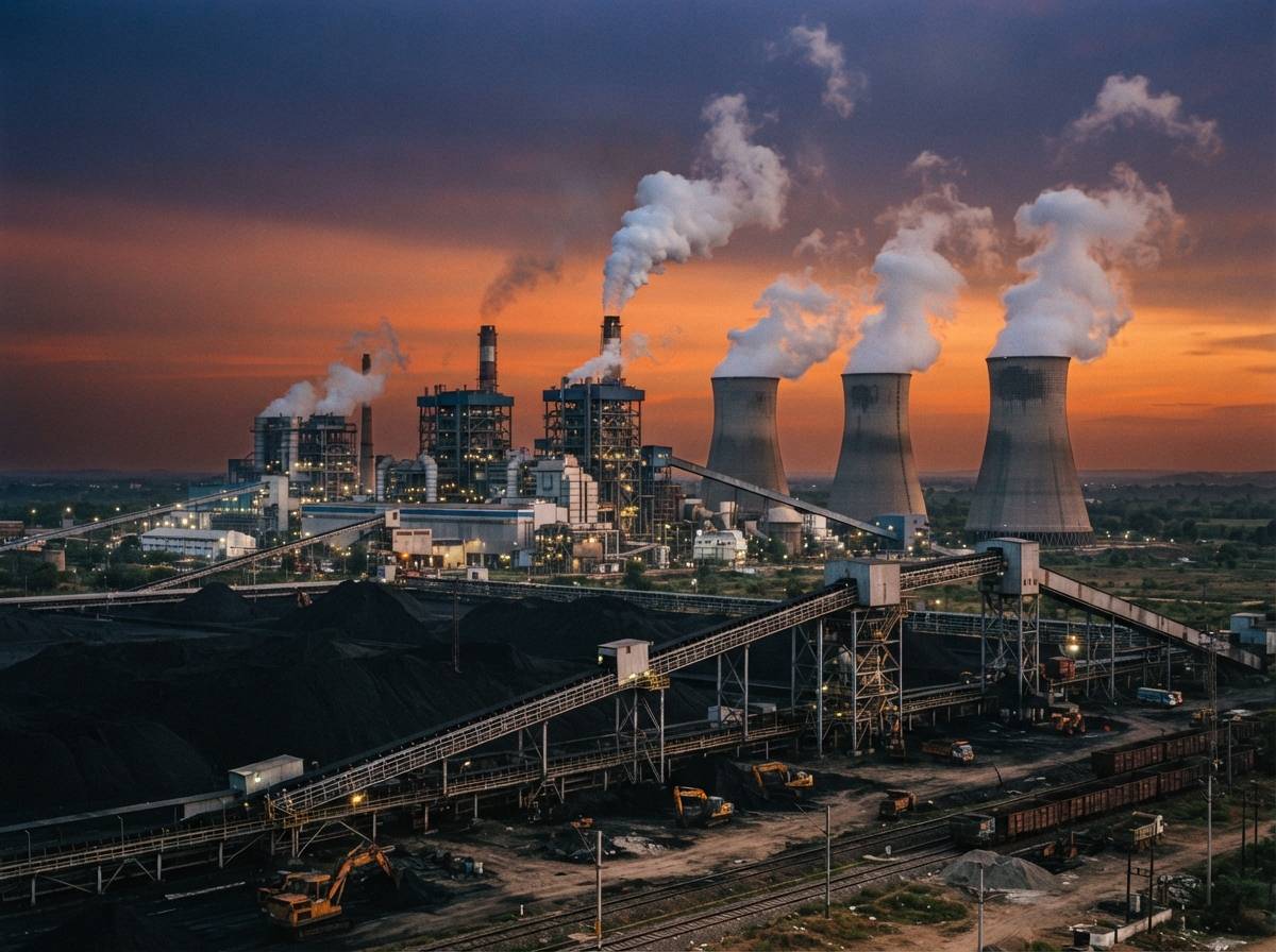 Forty five coal fired power plants across India are running critically low on fuel as El Nino heat and monsoon disruptions…