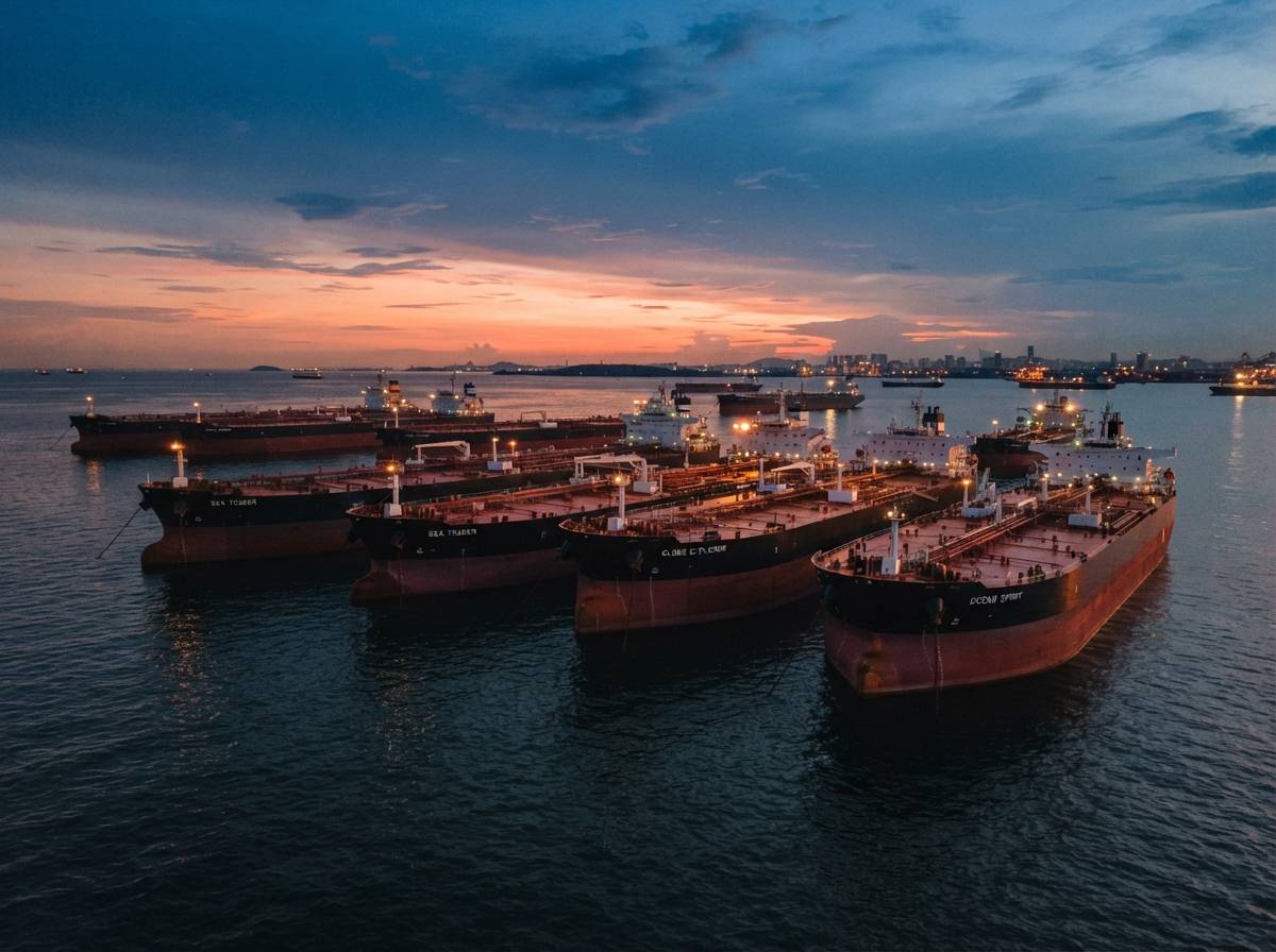 Russian crude is piling up at sea as Ukrainian strikes cripple refineries, forcing Moscow to export more oil even as revenue…
