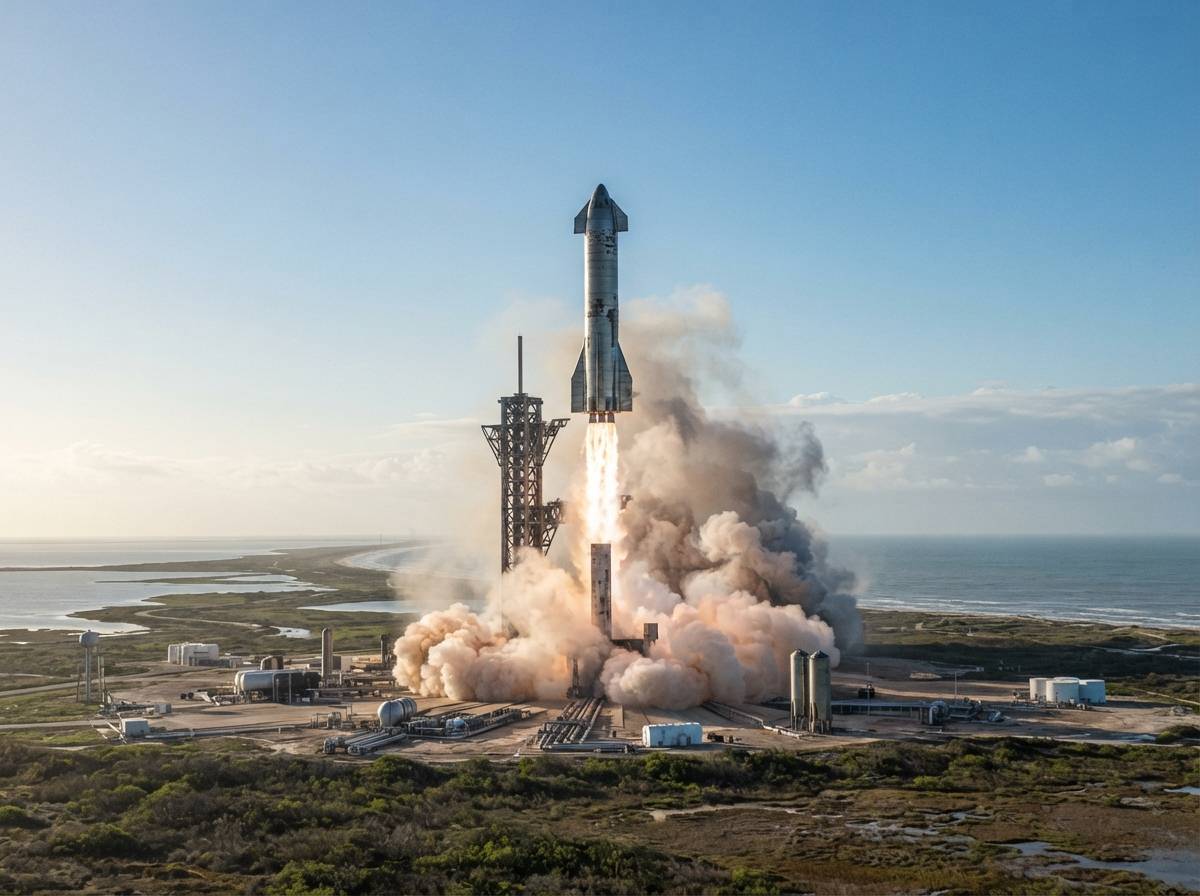 SpaceX’s Starship reached orbit on its 14th test flight despite losing an engine shortly after launch.