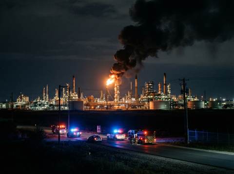 Ukraine Drone Attack Hits Major Oil Refinery Deep Inside Russia
